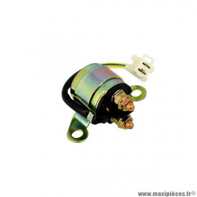 Relais démarreur adaptable pour moto 50 Fifty / Dirt Track / 125 Café Racer / Scrambler