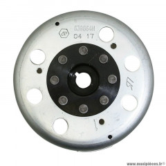 Rotor origine PIAGGIO 584526 pour scooter 50 Fly, Zip, Liberty (2000+), Vespa LX (2000+), Primavera (2013+), Typhoon (2005+), NRG (2000+), Gilera 50 Runner, Stalker (2000+), Aprilia SR (2003+)