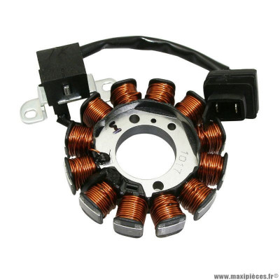 Stator allumage PIAGGIO origine 50 Zip 4T, Liberty 4T, Fly 4T, Vespa LX 4T, Vespa-S 4T, Vespa Primavera 4T, Vespasprint 4T / Aprilia 50 Scarabeo 4T - 969228