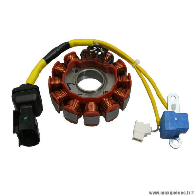Stator PIAGGIO Origine 125 MP3 après 2007, Beverly après 2005, X8 après 2004, X9 après 2003, X10 après 2012, X-EVO après 2007, Vespa GTS après 2007, Gilera 125 Nexus après 2007, Runner 4T après 2005, Aprilia 125 Atlantic 2003 -639727-