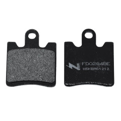 Plaquettes de frein NEWFREN organique AV FD0264BE pour Suzuki 250 Burgman 1996-2006, SYM 125 Joymax après 2016, Yamaha 1300 FJR 2006-2016, Kawasaki 250 Epsilon après 2002