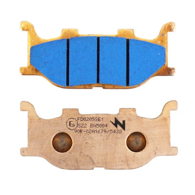 Plaquettes de frein NEWFREN AV FD0205SE pour Yamaha 660 MT-03 2006-2014, 500 TMAX 2004-2007, 600 FZ6 R 2009-2014, 400 MAJESTY 2005-2011