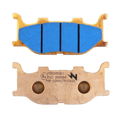 Plaquettes de frein NEWFREN AV FD0205SE pour Yamaha 660 MT-03 2006-2014, 500 TMAX 2004-2007, 600 FZ6 R 2009-2014, 400 MAJESTY 2005-2011