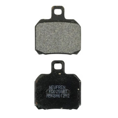 Plaquettes de frein NEWFREN organiques AR pour APRILIA 1100 RSV4 2019+2024, KTM 1290 SUPER DUKE R 2014+, DUCATI 821 MONSTER 2014+, HONDA 1000 CBR RR 2020+ (FD0256BT)