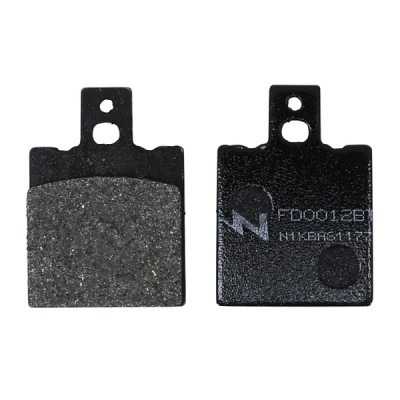 Plaquettes de frein NEWFREN touring organique AR pour Aprilia 125 RS 1992-2005, 125 ETX 1985-1986, Ducati 1000 Monster 2003-2005, Derbi 125 Mulhacen après 2007 (FD0012BT)