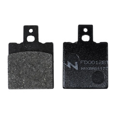 Plaquettes de frein NEWFREN touring organique AR pour Aprilia 125 RS 1992-2005, 125 ETX 1985-1986, Ducati 1000 Monster 2003-2005, Derbi 125 Mulhacen après 2007 (FD0012BT)