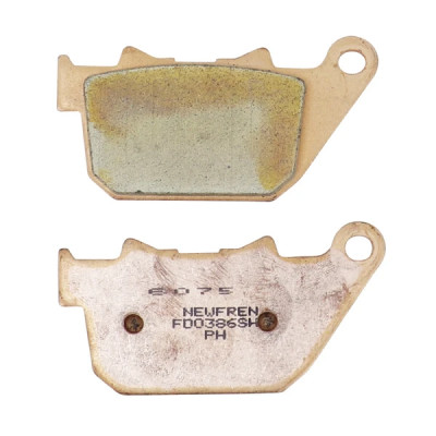 Plaquettes de frein NEWFREN AR FD0386SH pour Harley Davidson 883 Iron 2009-2013, 1200 Sportster Custom 2005-2013