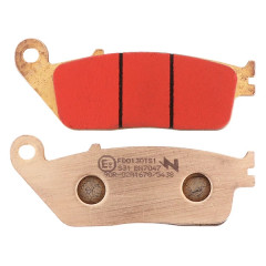 Plaquettes de frein NEWFREN AV - FD0130TS - HONDA 500 CB F 2013+, HONDA 500 CBR R 2013+, HONDA 650 CBR F 2014+, YAMAHA 125 VP X-CITY 2008-2013
