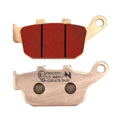 Plaquettes de frein NEWFREN AR FD0470TS pour Honda 500 CB F 2013+, CMX Rebel 2017+, 650 CBR R 2019+, Kawasaki 900 Z 2017+, Suzuki 650 SFV Gladius 2009-2016