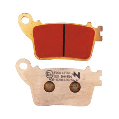 Plaquettes de frein NEWFREN AR Touring Metal Fritte pour Honda 600 CB F Hornet 2007-2013, 600 CBR RR 2007-2015, Kawasaki 1000 ZX-10R Ninja 2011+, Yamaha 600 YZF-R6 2017+ (FD0412TS)