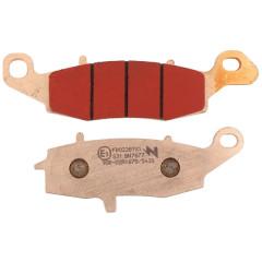 Plaquettes de frein NEWFREN Touring Metal Fritte AV pour Kawasaki 650 KLE Versys 2007-2014, 650 ER-6N 2006-2016, Suzuki 650 DL V Strom après 2004, 650 GSF Bandit S 2005-2012 (FD0228TS)