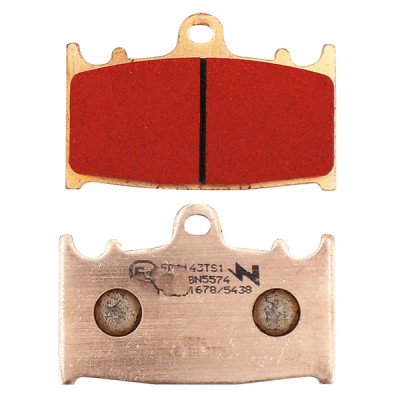 Plaquettes de frein NEWFREN AV pour Kawasaki 600 ZX-6R Ninja 1993-1997, Suzuki 1250 GSF Bandit 2007-2018, 750 GSX-R 2000-2003 (FD0143TS)