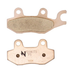 Plaquettes de frein NEWFREN AV pour Kawasaki Z125 2019+, 650 KLR 2008-2018 AR, Honda 125 CB F 2015+ AV, Suzuki 125 UH Burgman 2015+ AV (FD0163TS)