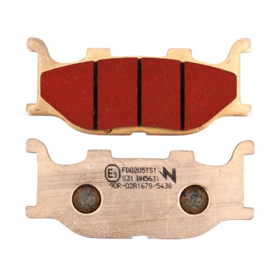 Plaquettes de frein NEWFREN AV FD0205TS pour Yamaha 660 MT-03 2006-2014, 600 FZ6 R 2009-2014, 500 TMAX 2004-2007