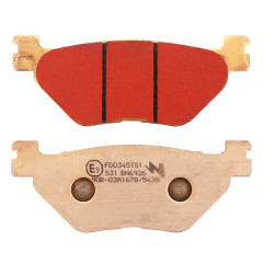 Plaquettes de frein NEWFREN AR pour Yamaha 900 TDM 2002-2014, 1300 FJR à partir de 2003, 950 XV Bolt 2014-2018, 1700 XV Warrior 2003-2004 (FD0345BT)