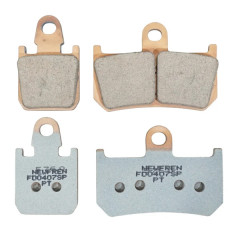 Plaquettes de frein NEWFREN AV FD0407SP pour Yamaha 1670 MT01 2007+, 1700 V Max 2009-2012, 1000 YZF R1 2007-2014