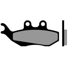 Plaquettes de frein POLINI 174.0017 pour Beta 50 RR Enduro, Gilera 125 Runner, Peugeot 125-150 Elyseo, 125 Geopolis, Piaggio 125 Beverly, 250 Vespa GTS