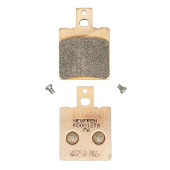 Plaquettes de frein NEWFREN AR FD0012BA pour APRILIA 125 RS 1992-2005, 125 ETX 1985-1986 / DUCATI 1000 MONSTER 2003-2005 / DERBI 125 MULHACEN après 2007