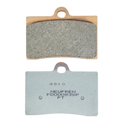Plaquettes de frein NEWFREN AV pour APRILIA 250 RS 1995+1997, DUCATI 600 SUPERSPORT 1991+1997, 600-750-900 MONSTER, BIMOTA 1000 YB10 BIPOSTO 1992+ (FD0093SP)