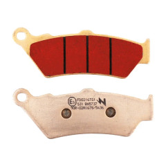 Plaquettes de frein NEWFREN AV pour Aprilia 650 Pegaso 19978+2004, 1000 ETV Caponord 2001+2008, BMW 800 F GS 2013+2017, Honda 500 CB 1997+2005 (FD0216TS)