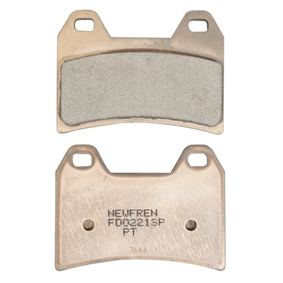 Plaquettes de frein NEWFREN SPORT TT PRO METAL FRITTE AV pour APRILIA 1000 RSV TUONO R 2004-2012 / DUCATI 800 F GT 2013+ / YAMAHA 660 XT X 2004-2016 (FD0221SP)