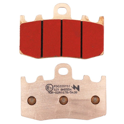 Plaquettes de frein NEWFREN Touring Metal Fritte FD0320TS pour BMW 850 R RT, 1100 R S, 1150 R GS, 1150 R RT, 1200 R GS, 1200 K GT, 1200 K RS, 1200 K GS, 1200 R RT