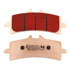 Plaquettes de frein NEWFREN Sport Metal Frittes AV pour Aprilia 1000 RSV4 2009+, BMW 1200 HP2 2008-2011, KTM 1290 Superduke 2014+, Honda 1000 CBR RR 2014+ (FD0415SP)