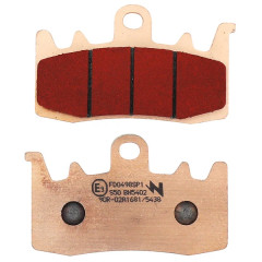 Plaquettes de frein NEWFREN AV pour KYMCO 550 AK 2017+, APRILIA 1000 RSV TUONO V4R 2014+, BMW 900 F R 2020+, 1200 R NINE-T 2013+, DUCATI 821 MONSTER 2014+ (FD0498SP)