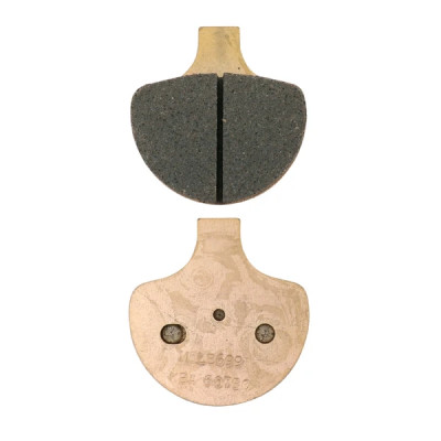 Plaquettes de frein CARBONE LORRAINE AV pour Harley-Davidson 883 Sportster 1984-1999, 1200 XLH Sportster, 1340 FLST Softail, FXDL, FXE, FXRT, FXSTC, FXWG, FXRS, FXDB (1 jeu de 2 plaquettes) (2699 A3+ Custom Metal Fritte)