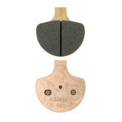 Plaquettes de frein CARBONE LORRAINE AV pour Harley-Davidson 883 Sportster 1984-1999, 1200 XLH Sportster, 1340 FLST Softail, FXDL, FXE, FXRT, FXSTC, FXWG, FXRS, FXDB (1 jeu de 2 plaquettes) (2699 A3+ Custom Metal Fritte)