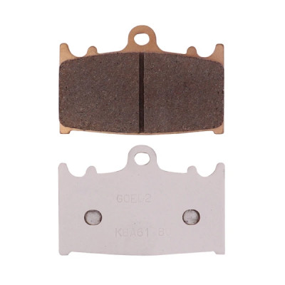 Plaquettes de frein CARBONE LORRAINE AV pour Kawasaki 600 ZX-6R Ninja 1993-1997, 2000 VN Vulcan après 2004, Suzuki 1200 GSF S Bandit après 2006 (1 jeu de 2 plaquettes) (2251 XBK5 Sport Metal Fritte)