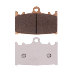 Plaquettes de frein CARBONE LORRAINE AV pour Kawasaki 600 ZX-6R Ninja 1993-1997, 2000 VN Vulcan après 2004, Suzuki 1200 GSF S Bandit après 2006 (1 jeu de 2 plaquettes) (2251 XBK5 Sport Metal Fritte)
