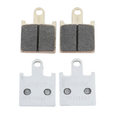 Plaquettes de frein CARBONE LORRAINE AV 1 jeu de 2 pour Kawasaki 1400 GTR 2007+, 1400 ZZR 2012+, 1000 Z 2007-2009, 750 Z R 2011, 600 ZX-6 R Ninja 2009 (1177 XBK5 SPORT METAL FRITTE)