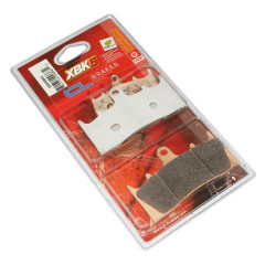 Plaquettes de frein CARBONE LORRAINE AV pour Kawasaki 636 ZX-6R 2002+, 1200 ZRX S-R 2001-2008, Suzuki 1200 GSF Bandit N-S 2001-2005 (1 jeu de 2 plaquettes) (2255 XBK5 Sport Metal Fritte)