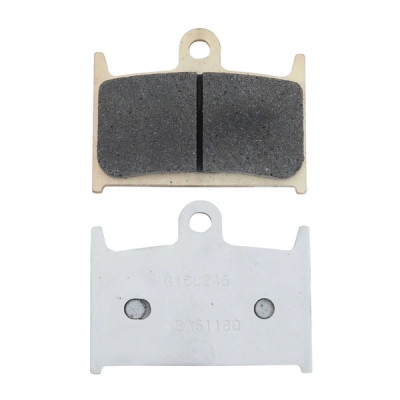Plaquettes de frein CARBONE LORRAINE 1 jeu de 2 pour motos Suzuki 400-600-750-1100 GSX-R, Triumph 600-650-750-900-1200 Daytona, 900-1050 Sprint, 1700 Thunderbird (réf 2246 XBK5 Sport Metal Fritte)