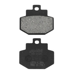 Plaquettes de frein POLINI 55.2mm x 49mm x 7mm pour Piaggio 125 Super Hexagon GTX, 125 Vespa GT, 300 Vespa GTS (174.0024)
