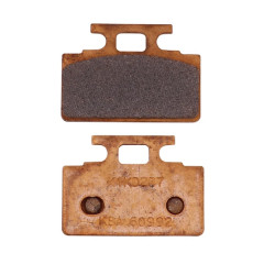 Plaquettes de frein CARBONE LORRAINE arrière pour Honda 125 NS après 1989, RS 125 R après 1991, NS 250 après 1989, RS 250 R après 1993, 50 Monkey avant après 1988 (1 jeu de 2 plaquettes) (2287 S4)