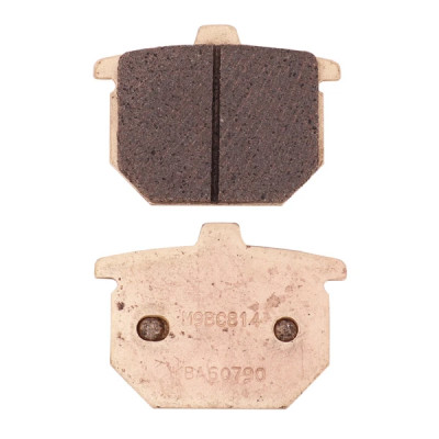 Plaquettes de frein CARBONE LORRAINE (1 jeu de 2 plaquettes) pour Honda CB 400 N, 400-500 CX, 400 GL, 1000 CBX, CB 750 F, CB 900 F, 1000 GOLDWING 1978+ (2814 A3+ Touring Metal Fritte)