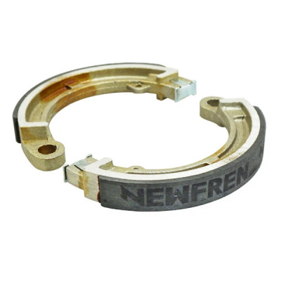 Machoire de frein NEWFREN AV pour maxi-scooter Piaggio 50 Ape, 125 Vespa 1958-1972 (GF0162)