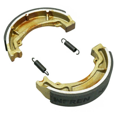 Machoire de frein NEWFREN AV-AR, diamètre tambour 130mm, diamètre chaussure 28mm, pour moto Yamaha 125 DT LC 1982-1987, 125 DT LC Ténéré après 1988 AR (GF1105)