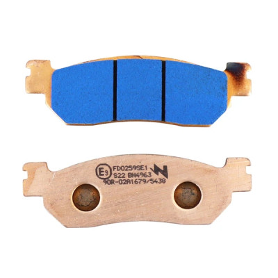 Plaquettes de frein NEWFREN AR FD0259SE pour Yamaha 125 XMAX 2013-2017, 250 XMAX 2011-2016, 600 YZF-R6 1999-2002, MBK 250 SKYLINER 2000-2003, 400 SKYLINER après 2004