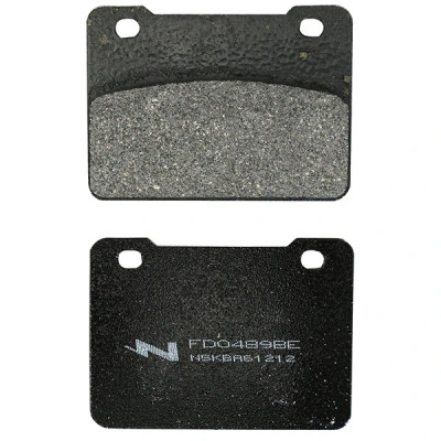 Plaquettes de frein NEWFREN organique AV FD0489BE pour SYM 300 ADX 2024+, 400 MAXSYM 2011-2017, 500 MAXSYM 2020+, 300 WOLF CLASSIC 2015+
