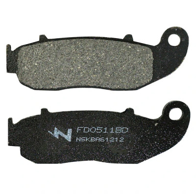 Plaquettes de frein NEWFREN DIRT ORGANIQUE FD0511BD AV pour Fantic 50 Caballero Regolarita Casa 2010+, 125 Caballero Casa 2010+, 200 Caballero Motard 2010+