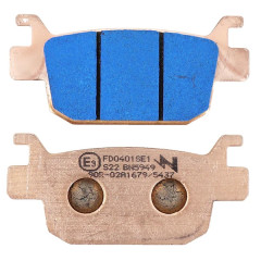 Plaquettes de frein NEWFREN FD0401SE AR pour Honda 125 Forza 2007+, 300 SH 2007+, 125 SHi 2009+, 125 S-Wing 2007+, Benelli 500 Leoncino 2017+