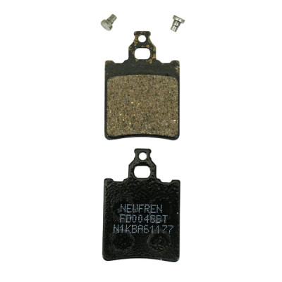 Plaquettes de frein NEWFREN Touring organique AR pour Aprilia 50 RS 1996-1999, RX 1996-1999, KTM 80 MX 2000-2003, Cagiva 125 Elefant après 1986 (FD0048BT)