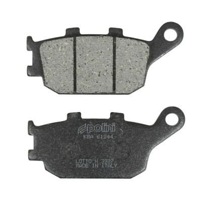 Plaquettes de frein POLINI (L 86mm - H 40mm - P 9mm) pour Honda 250 Forza après 2001, 250 Jazz, 250 Reflex (174.0072)