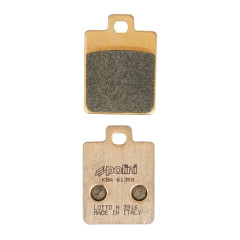 Plaquettes de frein POLINI pour Piaggio 125 Liberty, 50 Zip 2T-4T, 125 Vespa, Benelli 50 491 RR, Sym 50-125 Symphony (174.2014)