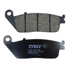 Plaquettes de frein adaptable avant pour Honda 125 SH I 2013-2018, Kymco 250 Xciting 2005 et après, Yamaha 125 Xmax 2010-2017 (MCB598 LC)