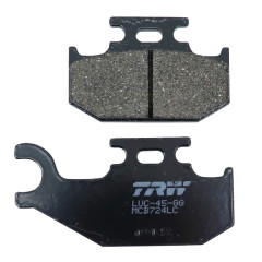 Plaquettes de frein adaptable AR MCB724 LC pour Suzuki 125 Burgman 2007+ et 125 Sixteen 2008-2011