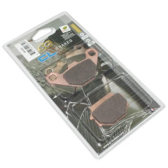 Plaquettes de frein CARBONE LORRAINE AV-AR RIEJU 50 MRT 2008-2010 / SHERCO 50 SU après 2010 / SUZUKI 50 WOLF après 1989 (1 jeu de 2 plaquettes) (3012 SC)